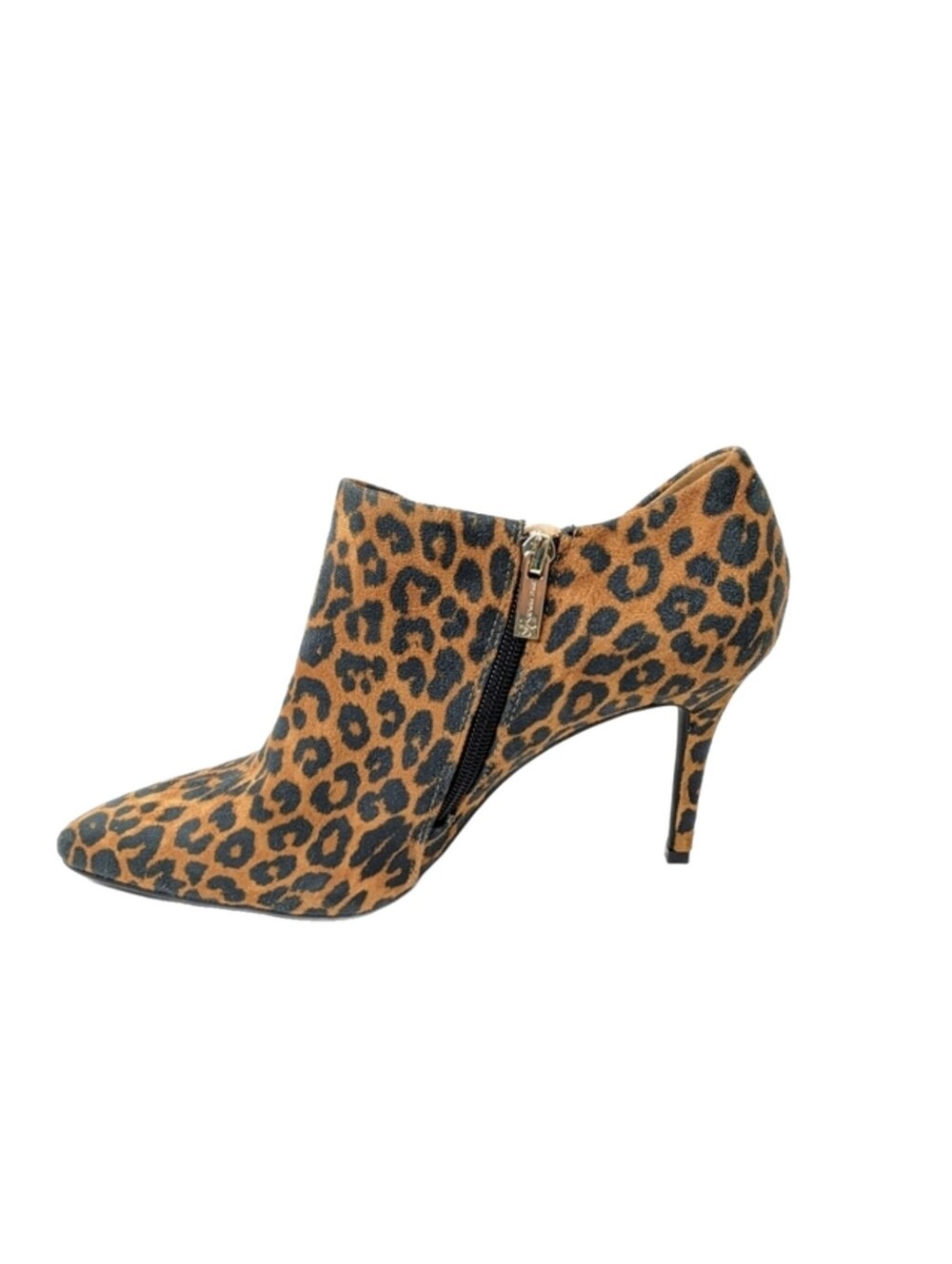 Jessica Simpson Animal Print Heeled Boots Size 9